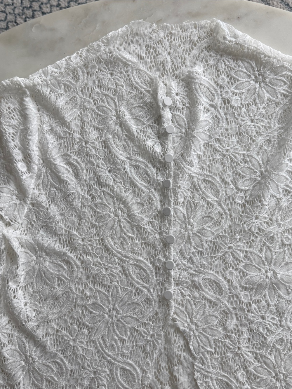White Lace Three Piece Set - Picture 6 of 9